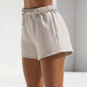 Shorts y Leggings Deportivos para Mujer, Cintura Media con Cordón, 100% Algodón, Secado Rápido, Transpirables, para Gimnasio, Yoga, Deporte y Ropa Urbana - Product Image 3