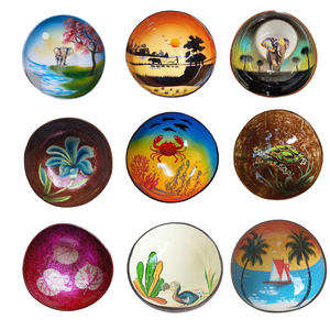 Exportador Premium COCONUT BOWL Vietnam Venta al por mayor Artesanía fuerte Exportación rápida Destacando COCO hechos a mano BOWLS MOP Opción - Product Image 2