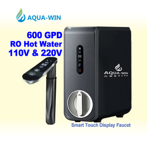 [600GPD] ก๊อกน้ำอัจฉริยะระบบสัมผัส พร้อมเครื่องกรองน้ำ RO แบบเปลี่ยนไส้กรองง่าย (สำหรับใช้ในบ้าน/โรงแรม/สำนักงาน)-สีดำ - Product Image 1