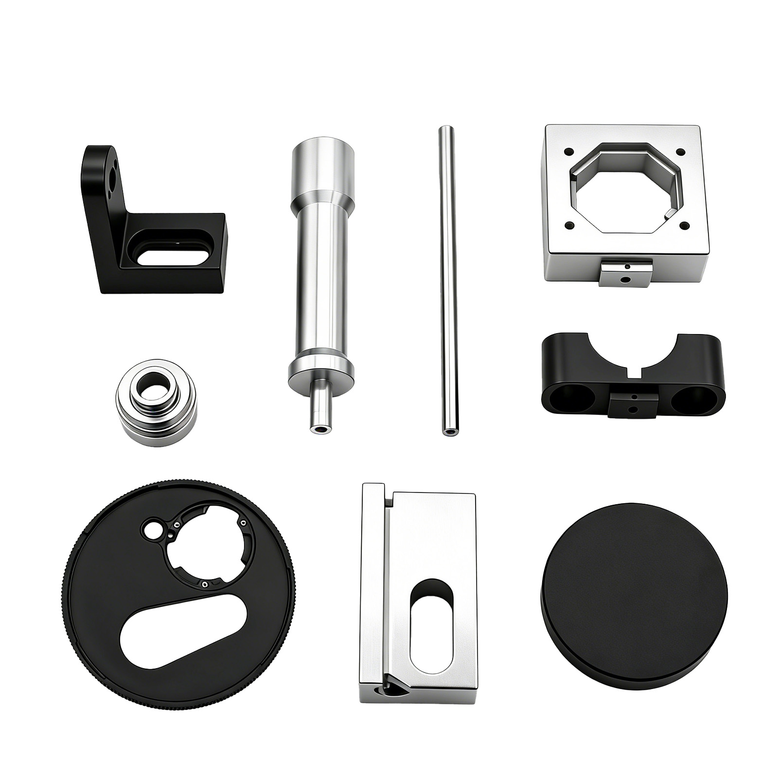 CNC Machined Stainless Steel Flange Hub Precision Custom Industrial Mounting Component Mechanical Connection Hardware