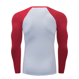 Camisetas de Compresión Premium para Hombre, Transpirables, de Secado Rápido, Nailon/Algodón, Estampadas, Colores Personalizados, Logotipo, para Entrenamiento Físico - Product Image 4
