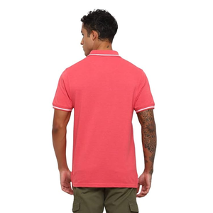 Polo pour homme de qualité export, design personnalisé, confortable et élégant, couleur unie, avec poche, idéal pour l'été - Product Image 2