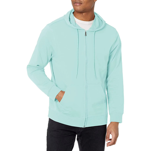 Sweat à capuche premium pour homme, style athleisure streetwear, coupe oversize, en polaire unie, respirant, séchage rapide, prêt pour l'hiver, vente en gros OEM - Product Image 1