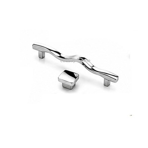 Tirador y pomo cuadrado modernos de latón para muebles, herrajes duraderos para cajones de cocina y armarios - Product Image 4
