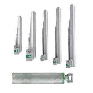 Juego de Laringoscopio de Fibra Óptica Miller Premium de 5 Piezas, Acero Inoxidable, Instrumento Quirúrgico de Anestesia ORL, Calidad Alemana - Product Image 2
