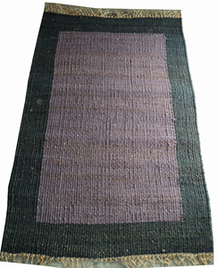 Alfombra a rayas tradicionales naturales de cáñamo más vendida, alfombra para sala de estar de área de alto tráfico, precio directo de fábrica, alfombras y juegos de área - Product Image 4