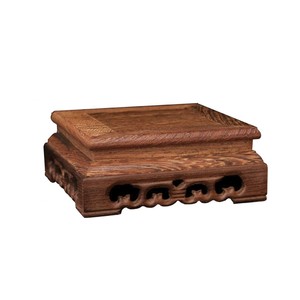 Hand-Painted Mango Wood <b>Decorative</b> Plant Stand - Wholesale B2B - Product Image 3