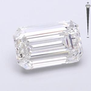 Diamante Cultivado en Laboratorio con Certificación IGI, Corte Esmeralda de 2.91 CT, Color E, Claridad VVS2, CVD LG 781647977 ROYAL GEMS para Joyería - Product Image 2