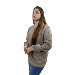 Best Selling Women <b>Sweatshirt</b> Brushed Fleece Pullover <b>Long</b> Sleeve Warm Casual Winter Clothing - Product Image 5
