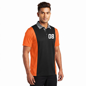 Polo de golf pour homme, jersey à séchage rapide, vêtements d'entraînement de golf pour homme, polo de sport pour homme, polos de golf 100% polyester pour homme - Product Image 6