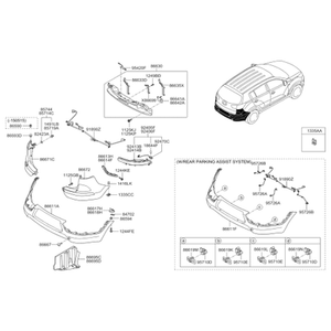 Pièces et accessoires automobiles et camionnettes neuves Sportage 924053W210 - Product Image 2