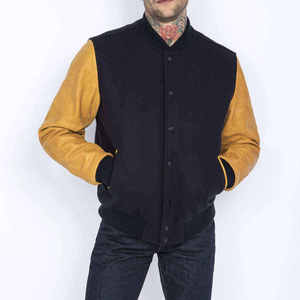 Chaqueta Varsity Personalizable Estilo Urbano, Mangas de Lana, Secado Rápido y Transpirable, Chaqueta Letterman - Product Image 1
