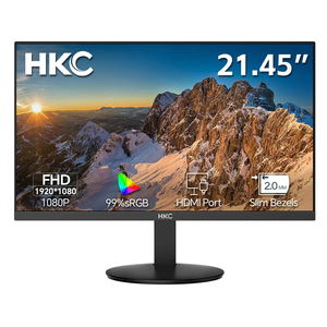 Monitor para Juegos HKC V2218M de 21.45 Pulgadas VA, FHD, 100Hz, 5ms GTG, 99% SRGB/VGA, Luz Azul Baja, Sin Parpadeo, Soporte VESA, Negro, Nuevo - Product Image 1