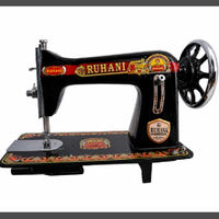 Machine à coudre manuelle Ruhani Deluxe avec construction mécanique robuste pour la couture domestique et la confection de vêtements