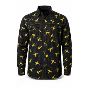 Factory Supply NFPA2112 <b>Flame</b> Retardant Work <b>Shirt</b> for Oil and Gas Workers Breathable FR <b>Shirt</b> - Product Image 2