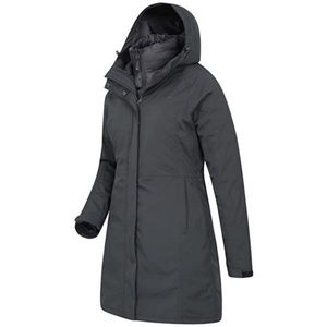 Top Quality Womens Warm Fleece <b>Jacket</b> <b>Waterproof</b> 3 in 1 <b>Winter</b> Outdoor Casual Hooded <b>Jacket</b> Windproof Outerwear - Product Image 1