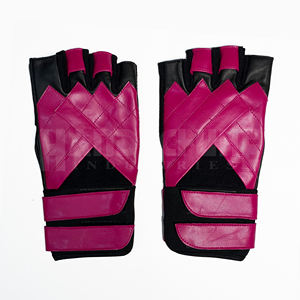 Gants de musculation respirants de qualité supérieure, durables, en PU, à demi-doigts, avec sangle de poignet réglable, pour la salle de sport et les sports - Product Image 3