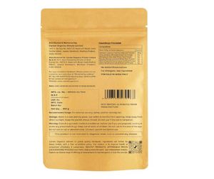 CARMEL ORGANICS Poudre de Henné Herbal 800 Grammes (Mélange de Henné, Amla, Bhringraj, Bacopa, Fenugrec, Neem) - Product Image 4