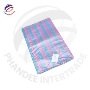 Bolsas de plástico HDPE troqueladas a rayas personalizables, duraderas para tienda de ropa, embalaje, precio competitivo, coloridas - Product Image 5