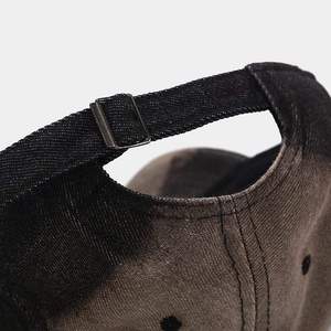 Gorra de Béisbol de Mezclilla Lavada de Alta Calidad con Logotipo Personalizado de Fábrica China para Hombres Adultos - Product Image 6