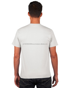 100% T-shirts pour hommes en coton américain Impression numérique personnalisée avec étiquettes gratuites et étiquettes volantes Couleur blanche - Product Image 2