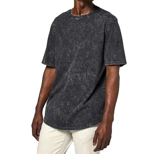 Camiseta Oversize de Algodón 100% con Lavado Ácido, 250GSM, de Alto Gramaje y Ajuste Holgado, Venta al por Mayor - Product Image 6