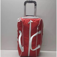 Sacs à roulettes personnalisés en nylon Delta Sigma Theta (DST) avec broderie DST, sacs à roulettes pour sororité, sacs à roulettes grecs Delta, vente en gros à prix réduit