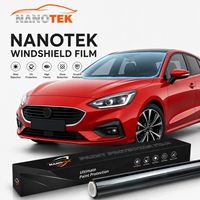 Film solaire pour vitres de voiture NANOTEK, film protecteur pour pare-brise en verre PPF, film TPU PPF en rouleau, protection UV 99%