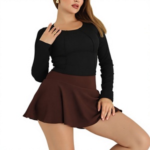 Falda de Moda para Mujer, Transpirable, Cintura Natural, Color Sólido, Estilo Casual, Diseño Personalizado al por Mayor - Product Image 1