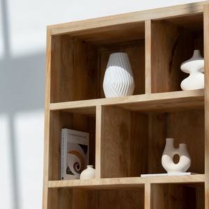 Estantería Vandana Merino Astra de Madera de Mango, Mueble de Almacenamiento Moderno de Madera Sólida - Product Image 4