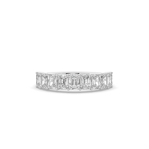 Custom 2.5Ct Lab Grown Diamond 925 <b>Silver</b> Gold <b>Ring</b> <b>Emerald</b> Cut IGI Certified Luxury Style Lightweight Her <b>Ring</b> - Product Image 1