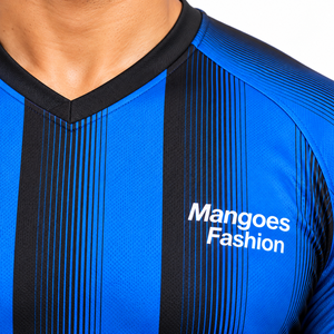 Nouvelle arrivée, maillot de football personnalisé pour adultes, design personnalisé, 100% polyester, haute qualité, couleur et logo personnalisés, séchage rapide, été - Product Image 5