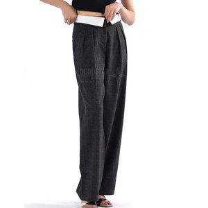 Meilleures ventes en stock : Bas de tenue formel pour femme, fabriqués au Pakistan, robustes, respirants, écologiques, personnalisables, faible MOQ - Product Image 1