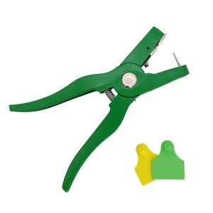 Pince d'identification manuelle portable pour bétail, outil d'application d'étiquettes d'oreille pour bovins, ovins, caprins, dispositif de marquage pour ferme - Product Image 2