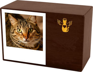 Hot Selling Wooden Urn Box <b>for</b> Pet <b>Ashes</b> Wood Cremation Urns <b>for</b> Cat and Dog <b>Ashes</b> Rosewood Urns at Low Price - Product Image 4