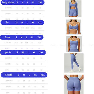 Nuevo Diseño al por Mayor, Conjunto de Yoga de 2 Piezas de Alta Calidad, Ropa Deportiva, Conjuntos de Fitness para Mujer - Product Image 3