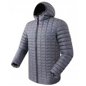 Veste bulle dorée très vendue pour hommes et femmes, coupe-vent d'hiver, 100% polyamide, à capuche, écologique, imperméable et réversible - Product Image 3