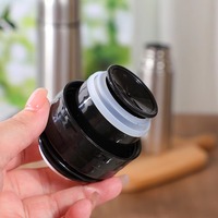 Bouteille isotherme en acier inoxydable avec couvercle sécurisé anti-fuite, logo personnalisé, cadeau promotionnel