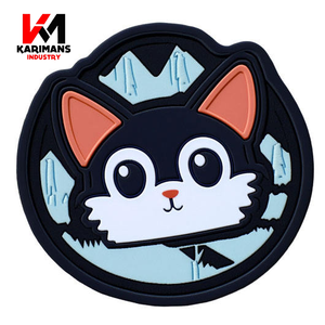 Personalized PVC Patch Soft Rubber Custom Logo Badge for Caps <b>Backpacks</b> Jackets and Fashion Apparel - Product Image 4
