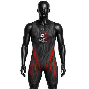 ORVO SPORTS Singlet de Lucha Libre Personalizado, Transpirable, de Secado Rápido, Talla Grande, Unisex, Camiseta sin Mangas, Ajustada, Sublimada - Product Image 1