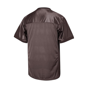 Maillot d'entraînement de football américain pour hommes, respirant, en polyester, imprimé, haut d'entraînement personnalisé, tenue d'équipe, faible MOQ, fournisseur OEM - Product Image 3