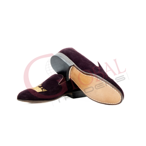 รองเท้าหนังแท้แบบสวม รุ่นใหม่ วินเทจ คุณภาพสูง ทำมือ สำหรับผู้ชาย ขายส่ง ปี 2026 รองเท้าโลฟเฟอร์หนังแท้ - Product Image 3