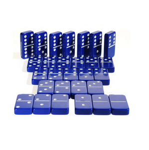 Boîte de rangement pour jeu de dominos en résine de luxe, double neuf, surface lisse, qualité supérieure, couleurs personnalisées, design artisanal, ensemble de jeu - Product Image 4