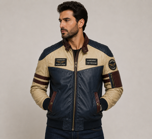 <b>Men's</b> Fashion Design New Arrival <b>Leather</b> <b>Jacket</b> For <b>Men</b> Pu <b>Leather</b> <b>Jackets</b> Premium Quality Cowhide <b>Leather</b> <b>Jacket</b> - Product Image 1
