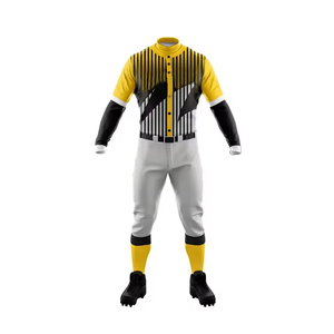 Uniforme de Béisbol al por Mayor Producido con Tela Transpirable que Ofrece Control del Sudor, Movimiento Flexible y Rendimiento Confiable - Product Image 5