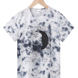 เสื้อยืดย้อมแพนโทนสีขนาดใหญ่พิเศษทำในเวียดนามเสื้อผ้าแนวสตรีทผ้าคอตตอน100% นุ่มไล่ระดับสีคอลเลกชั่นฤดูใบไม้ร่วงฤดูหนาว - Product Image 5