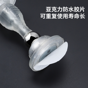 Butée de porte sans perçage, en PVC souple, magnétique, silencieuse, pour usage domestique - Product Image 4