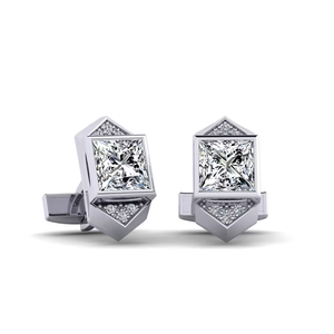 Elegant 9K Gold Mens <b>Cufflinks</b> Premium Fine Jewelry Classic Design for Formal <b>Shirts</b> Wedding and Business Wear - Product Image 3