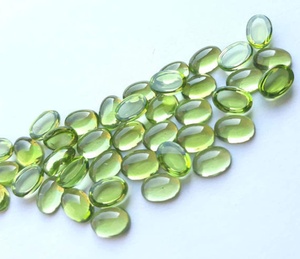 Peridoto Natural Ovalado Cabujón, Piedras Preciosas Sueltas Calibradas, Certificado IGI, Proveedor, Oferta al por Mayor al Mejor Precio, Comprar en Línea, Venta - Product Image 1