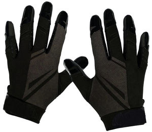 Gants de football américain en tissu imprimés sur mesure, vente en gros, haute qualité, respirants, avec logo et taille personnalisés - Product Image 6